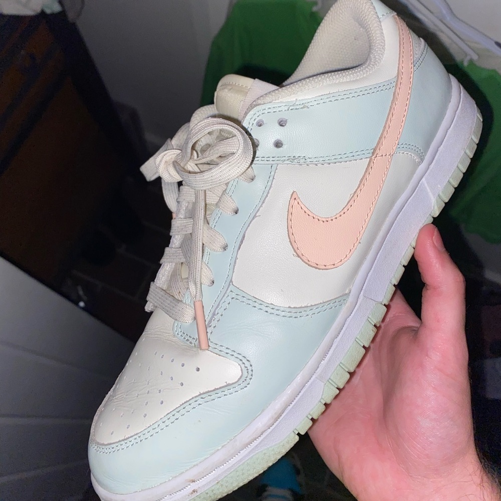 Sea green dunks